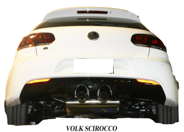 HỆ THỐNG ỐNG XẢ VW SCIROCCO