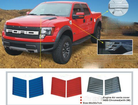 HỐC GIÓ GIẢ NẮP CAPO F150 RAPTOR