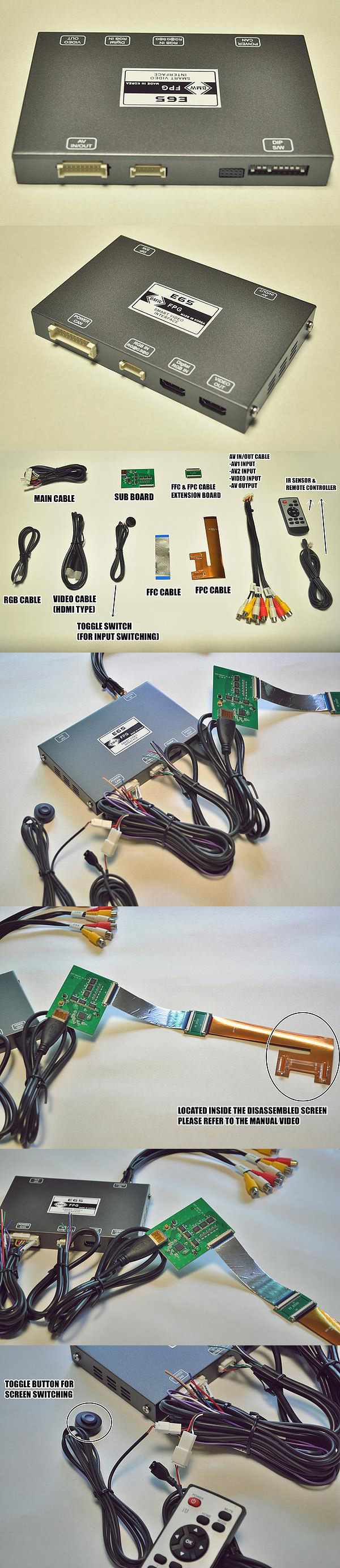 INTERFACE CHO BMW E65