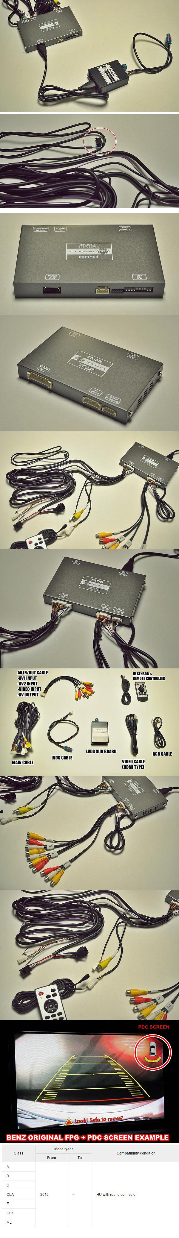 INTERFACE CHO MỘT SỐ DÒNG XE MERCEDES 2012-ON MÃ T60B