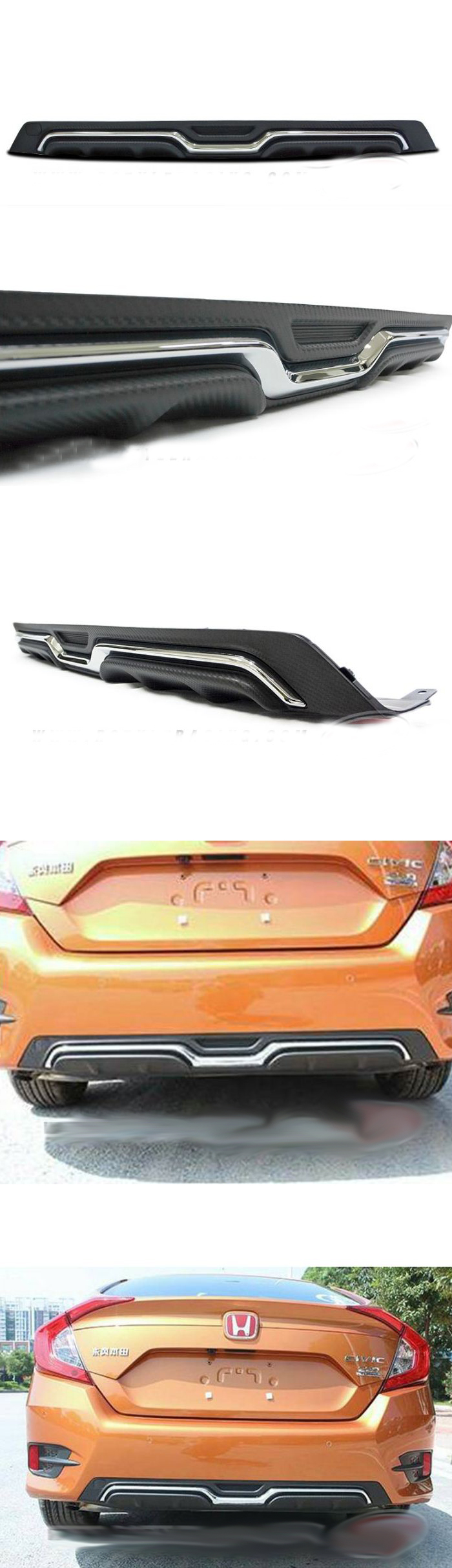 LIP SAU HONDA CIVIC 2017 MẪU OEM