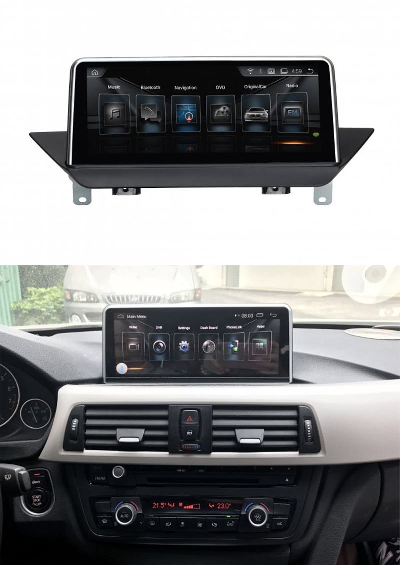 MÀN HÌNH ANDROID 10INCH CHO BMW SERIES 3 VÀ SERIES 4