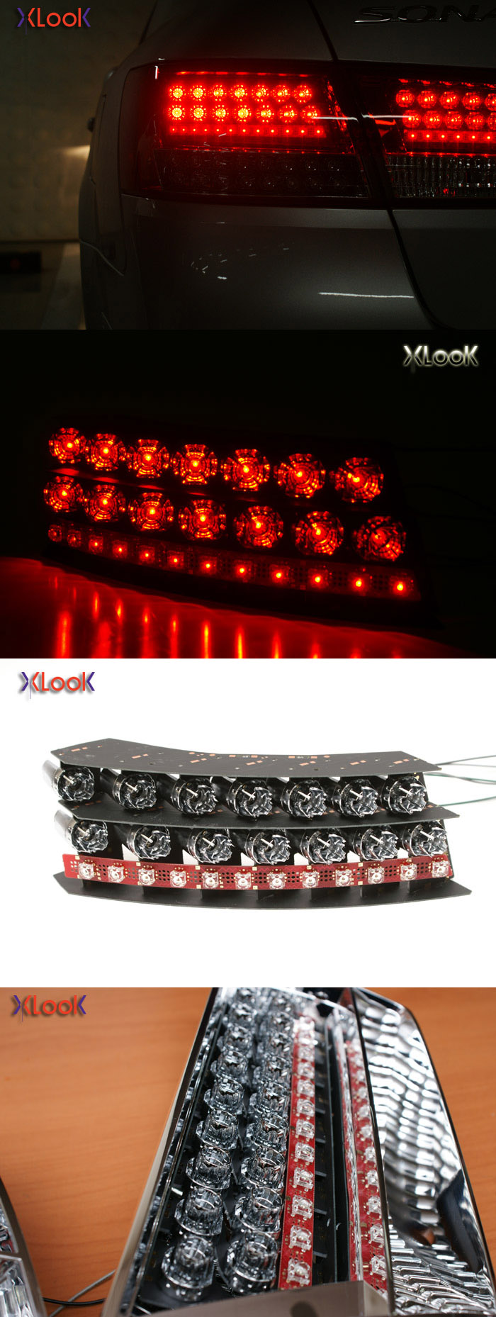 MODULE LED ĐÈN HẬU SONATA NF MẪU XLOOK