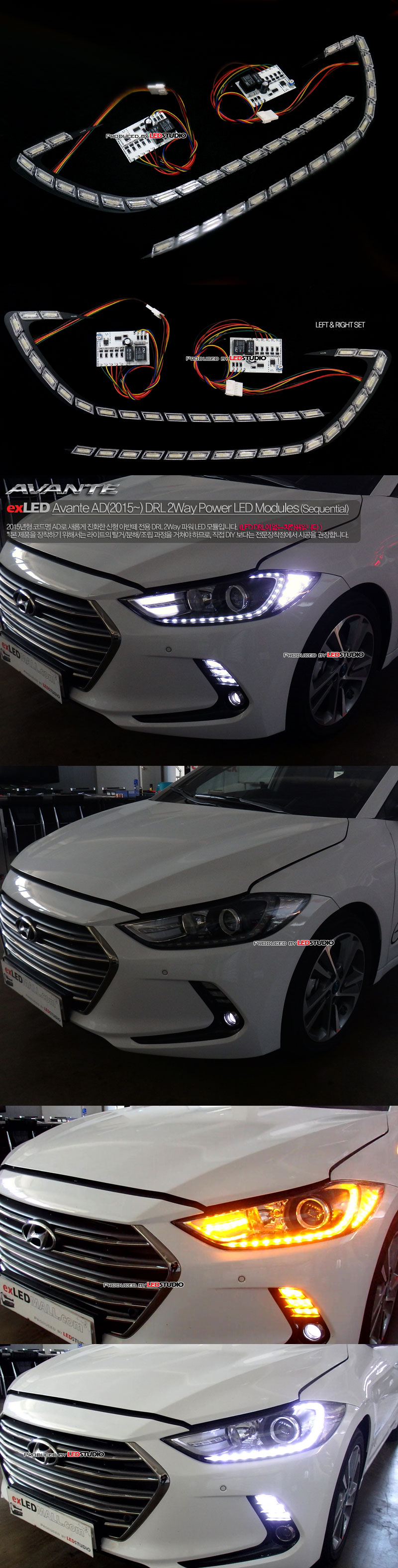 MODULE XI NHAN LED ĐÈN PHA ELANTRA 2016 