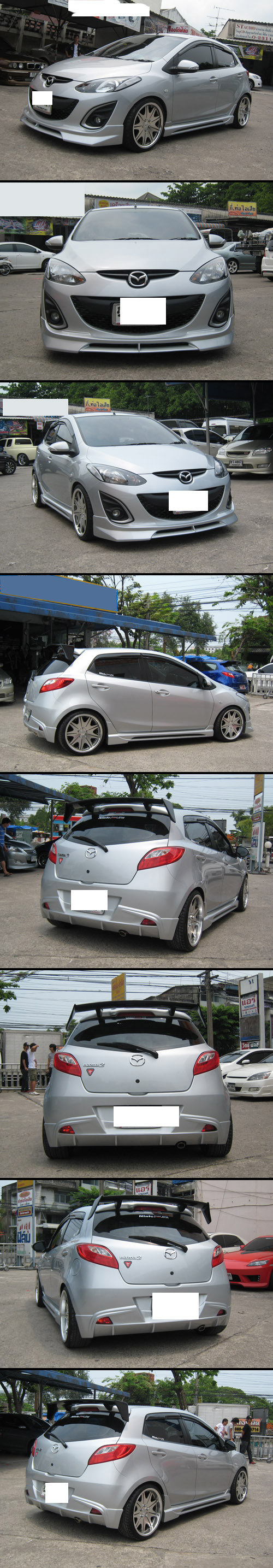 BODY LIP MAZDA 2 MẪU NTS2 VERSION 2