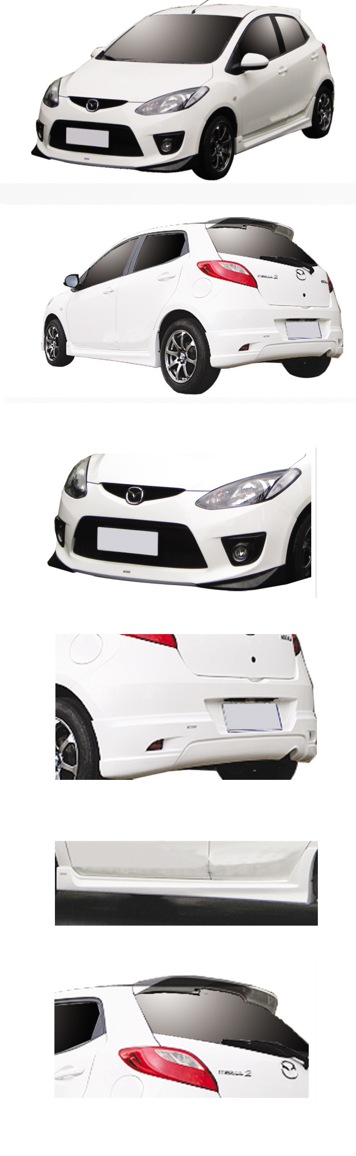 BODY KIT MẪU A MAZDA 2