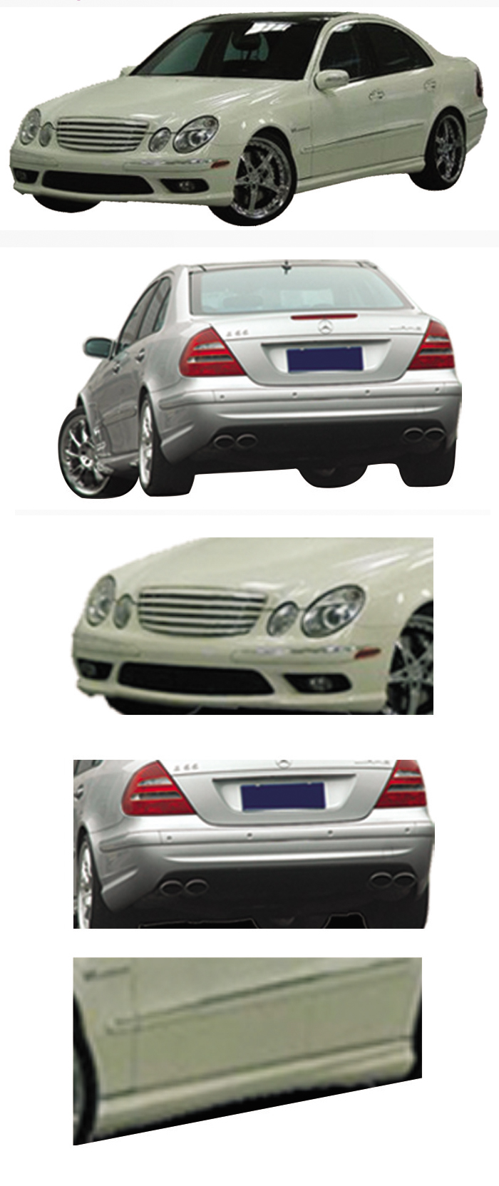 BODY KIT MẪU LB  MERCEDES W211 2002-2006