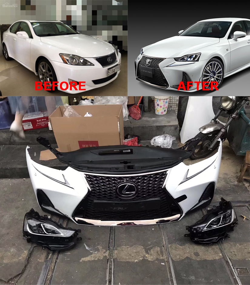 NÂNG CẤP LEXUS IS 2008 LÊN MẪU 2018