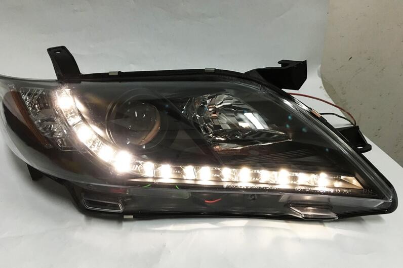 ĐÈN PHA LED CAMRY 2007-2009 MẪU SN CHÓA ĐEN