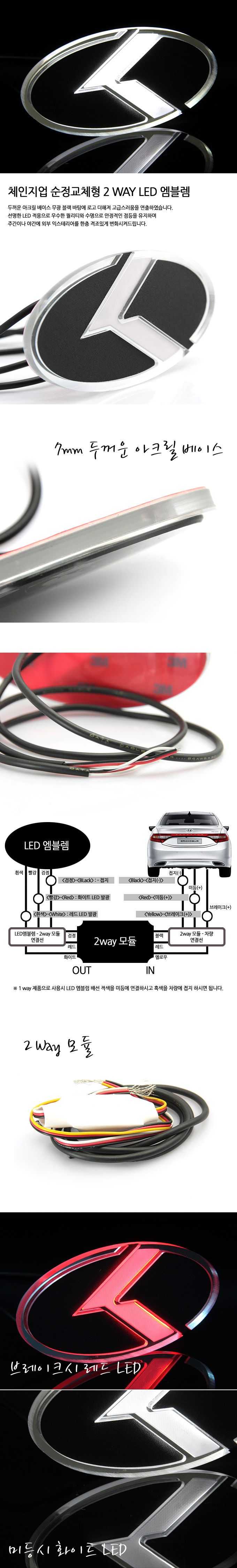 LOGO KIA LED SPORTAGE R