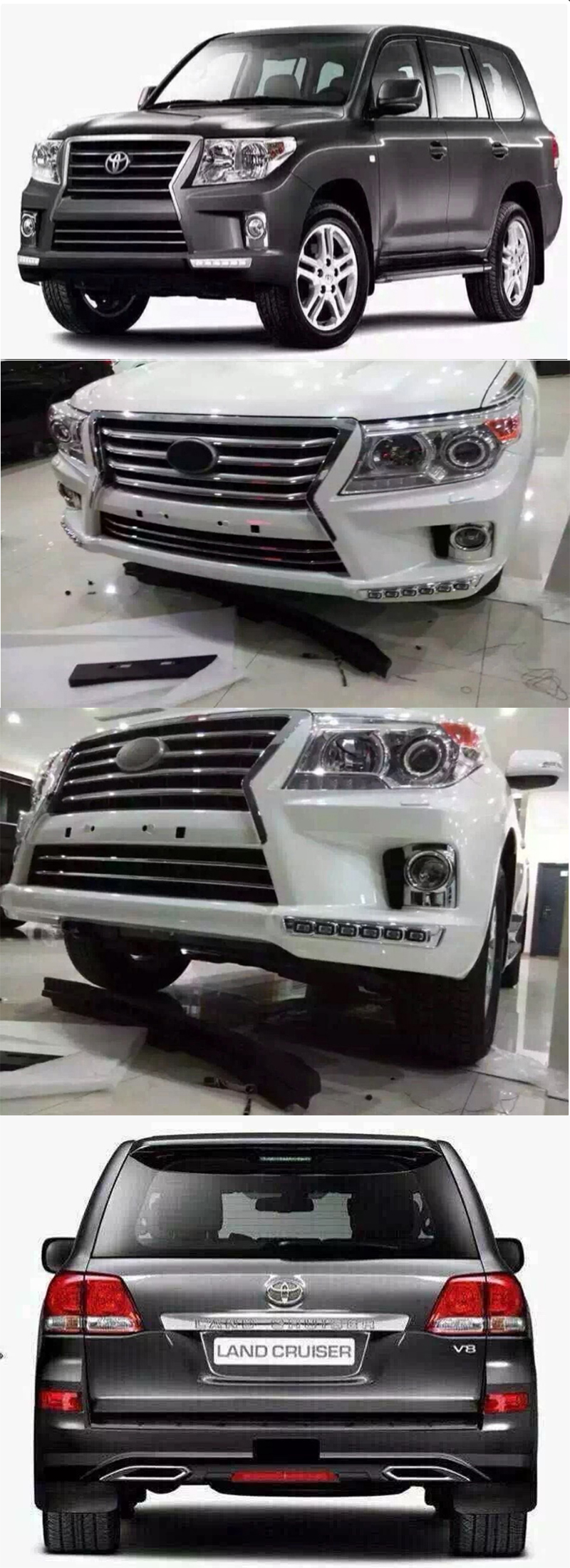 BODY KIT LAND CRUISER 2011-2015 MẪU LC