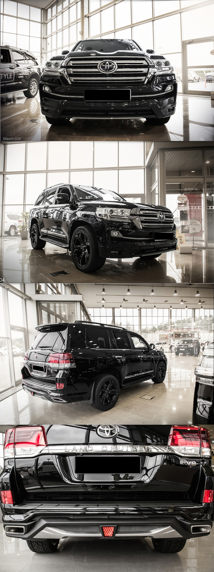 BODY LIP TOYOTA LAND CRUISER 2017 MẪU LD