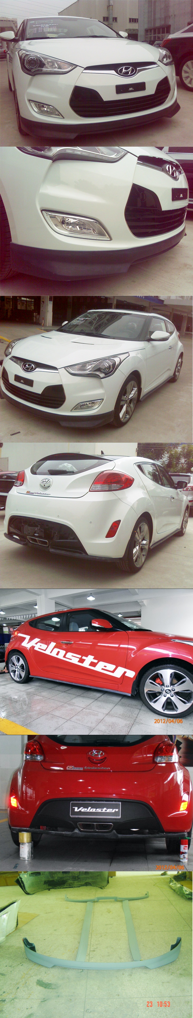 BODY LIP MẪU IV VELOSTER 2011