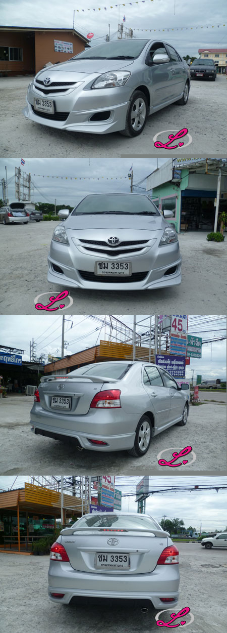 BODY LIP TOYOTA VIOS 2012 MẪU TRD