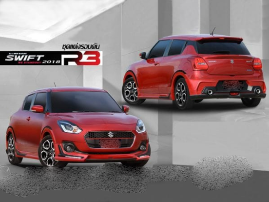 BODY KIT SUZUKI SWIFT 2018 MẪU R3