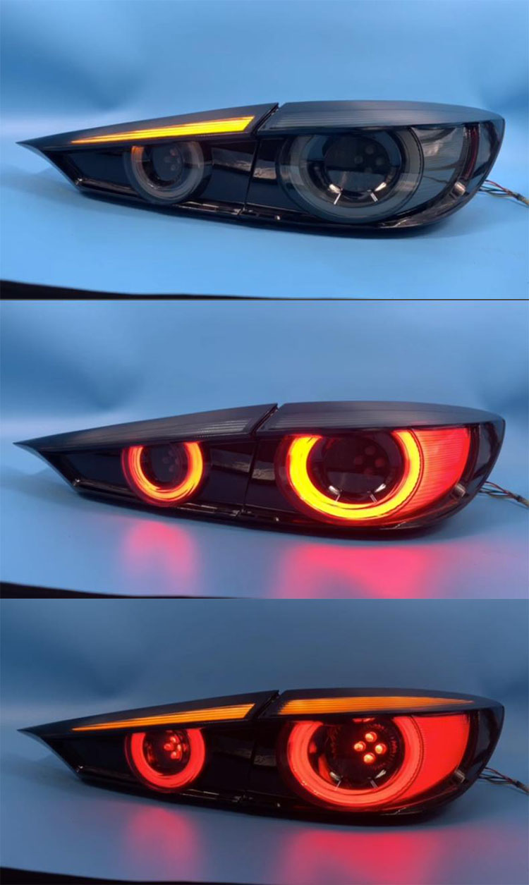 ĐÈN HẬU FULL LED MAZDA 3 2019 FERRARI MẪU 2