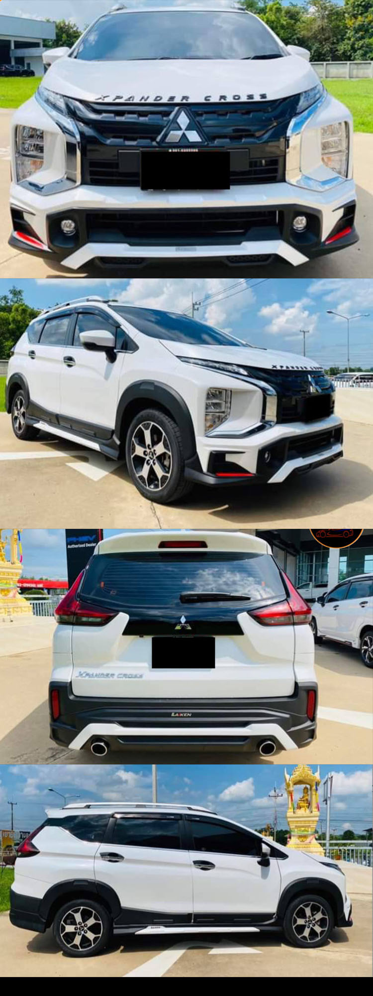 BODY KIT MITSUBISHI XPANDER CROSS 2021 MẪU LAIKEN