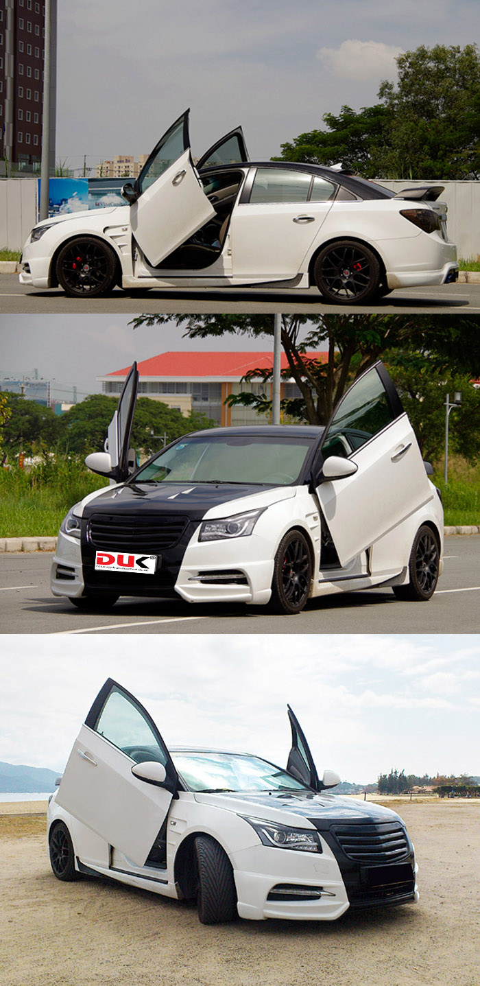 BỘ KIT CÁNH CỬA KIỂU LAMBORGHINI CHO CRUZE