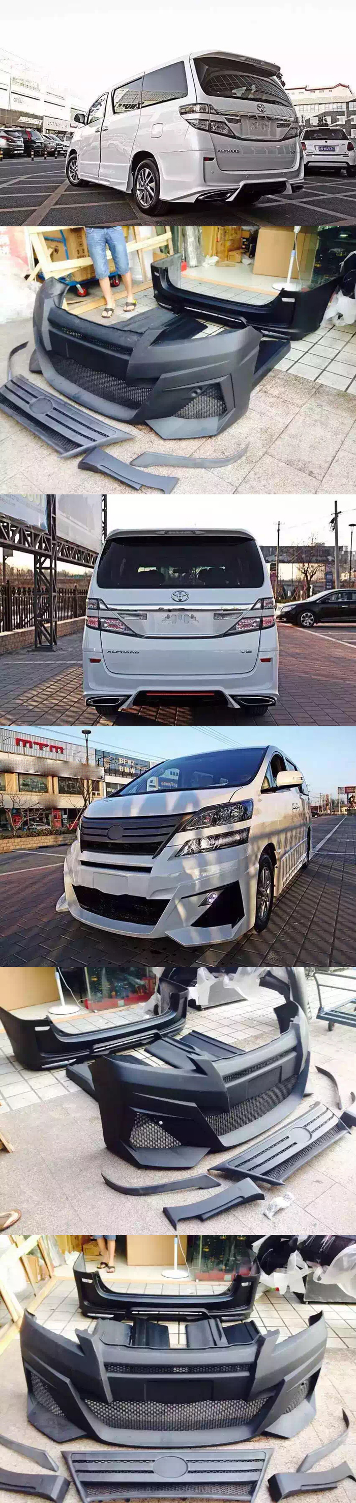 BODY KIT ALPHARD 2016 MẪU WALD 1