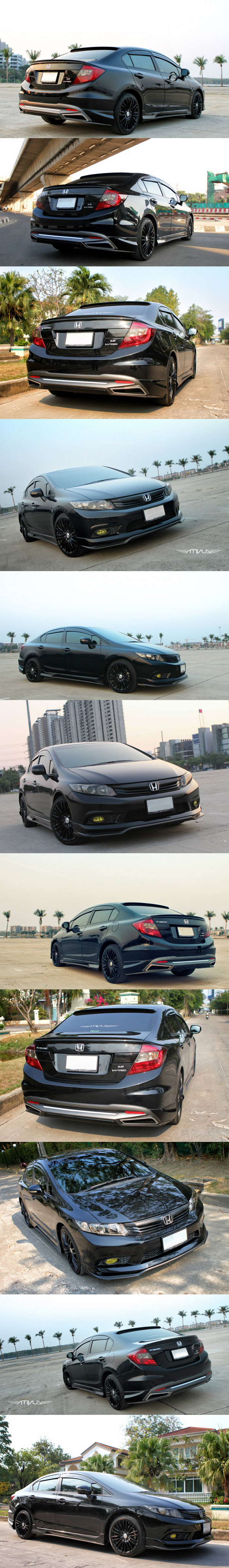 BODY KIT CIVIC 2012 MẪU ATIVUS