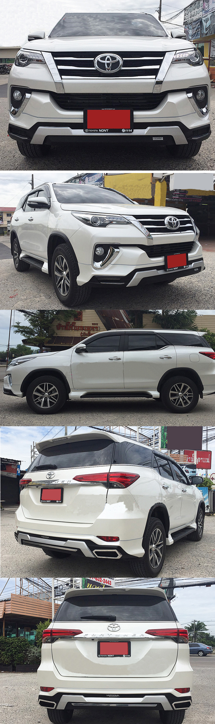 BODY KIT FORTUNER 2016 MẪU VAZOOMA VIP 