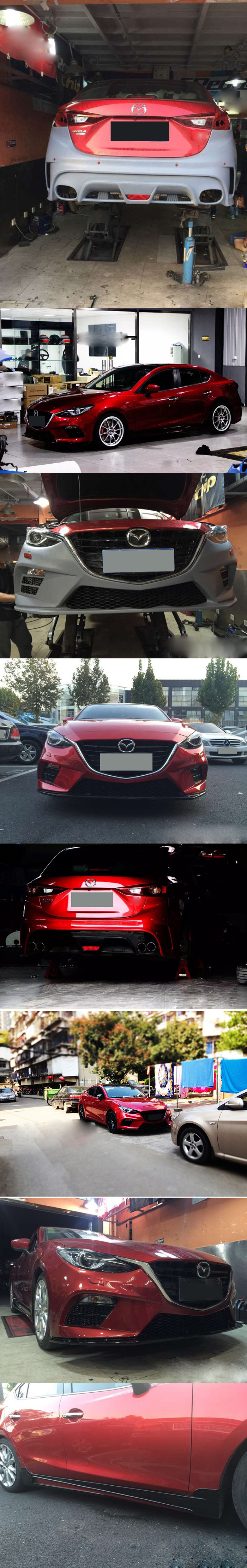 BODY KIT MAZDA 3 2015 4D MẪU A POWER