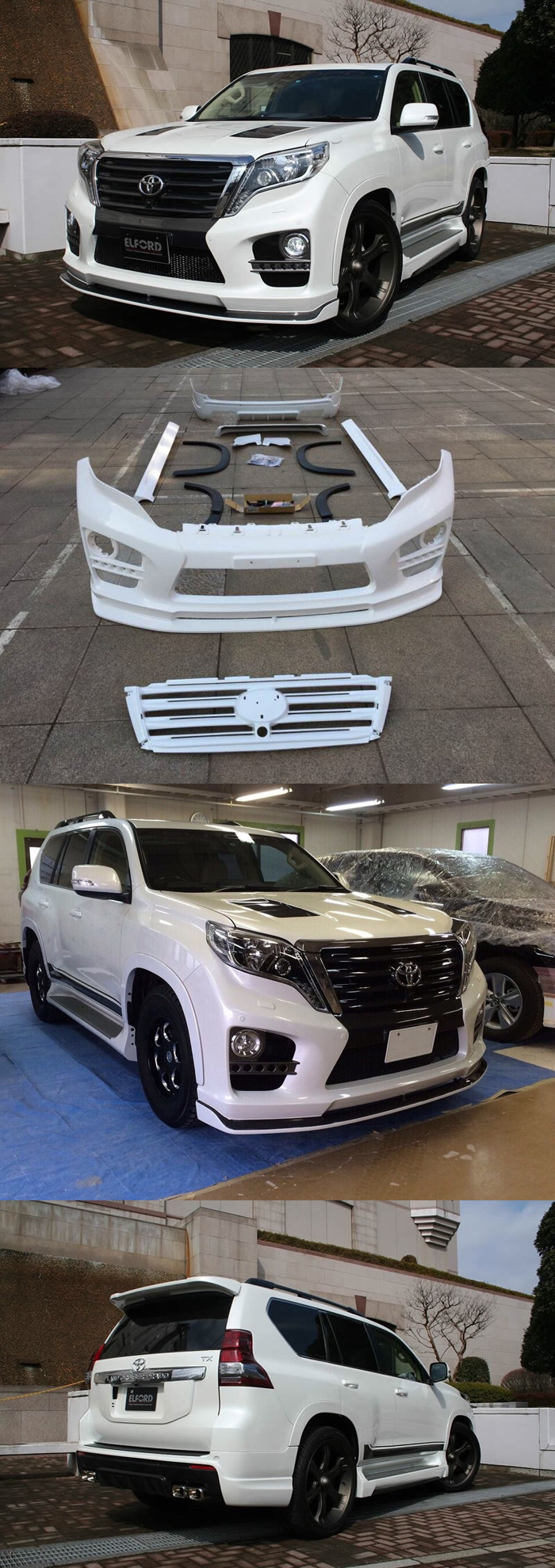 BODY KIT PRADO 2015 MẪU ELFORD