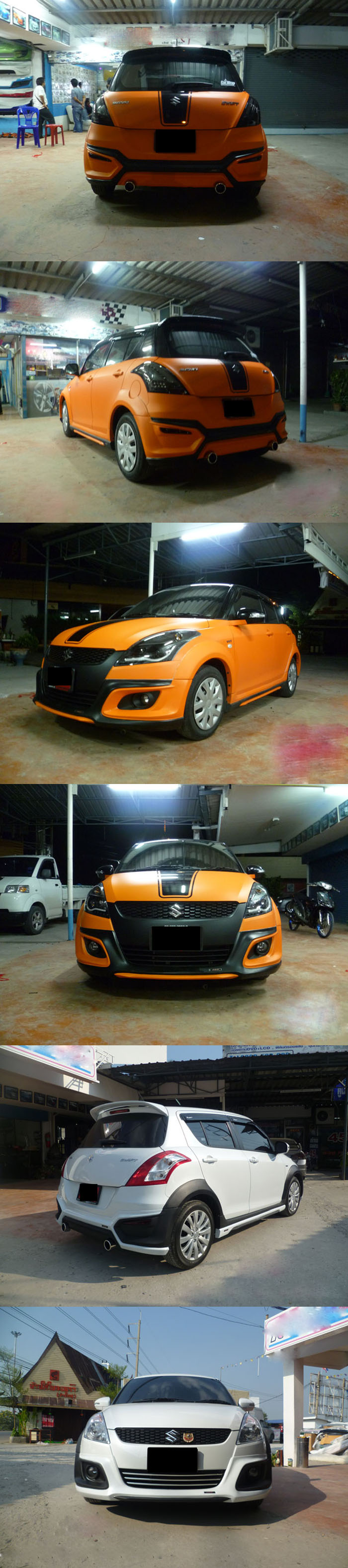 BODY KIT SUZUKI SWIFT 2012 MẪU JAP