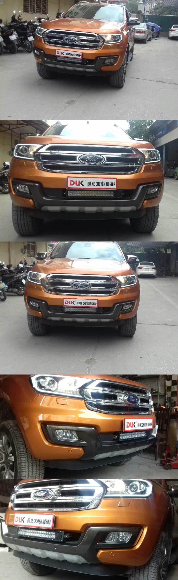 ĐỘ RANGER 2016 LÊN FORD EVEREST 2016 