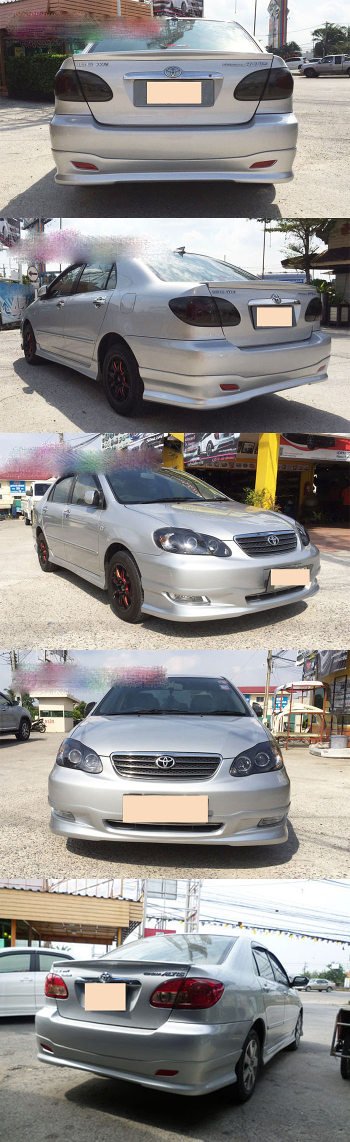 BODY LIP TRƯỚC SAU ALTIS 2004-2007 MẪU G LIMITED