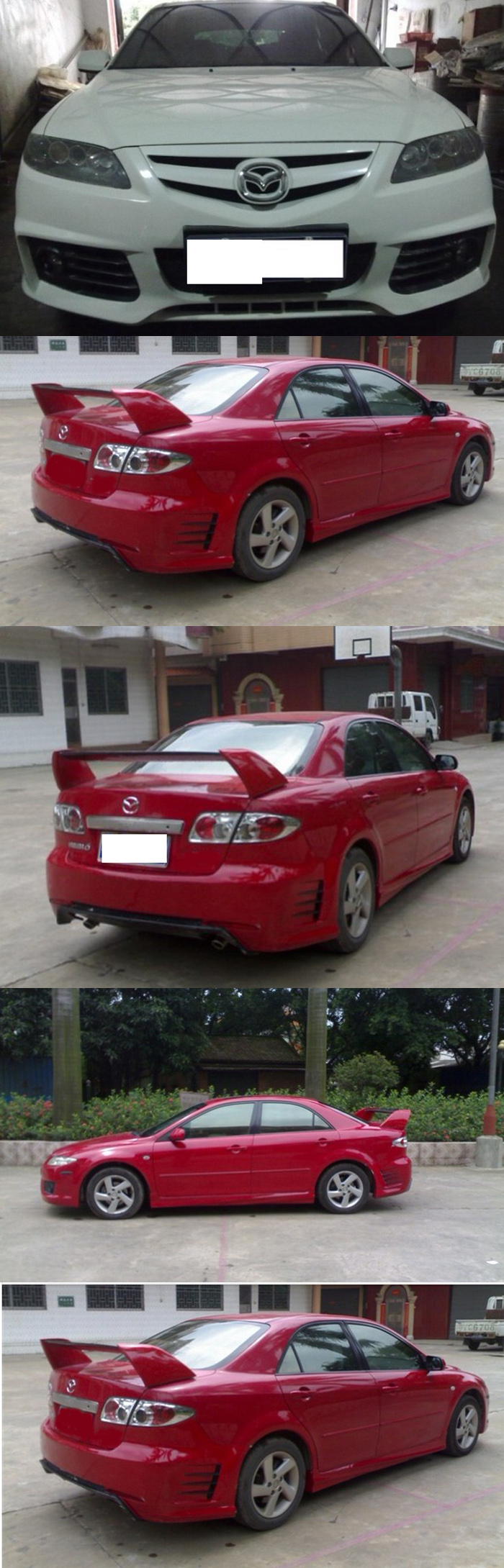 BODY KIT MAZDA 6 ( 06~09 ) MẪU AUDI A4