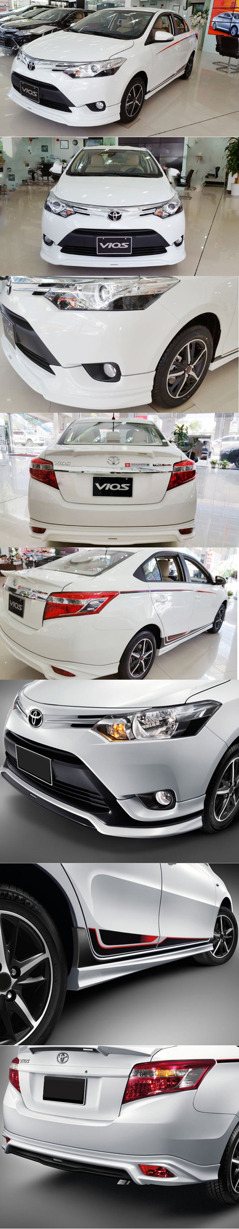 BODY LIP VIOS 2014 MẪU TRD SPORTIVO