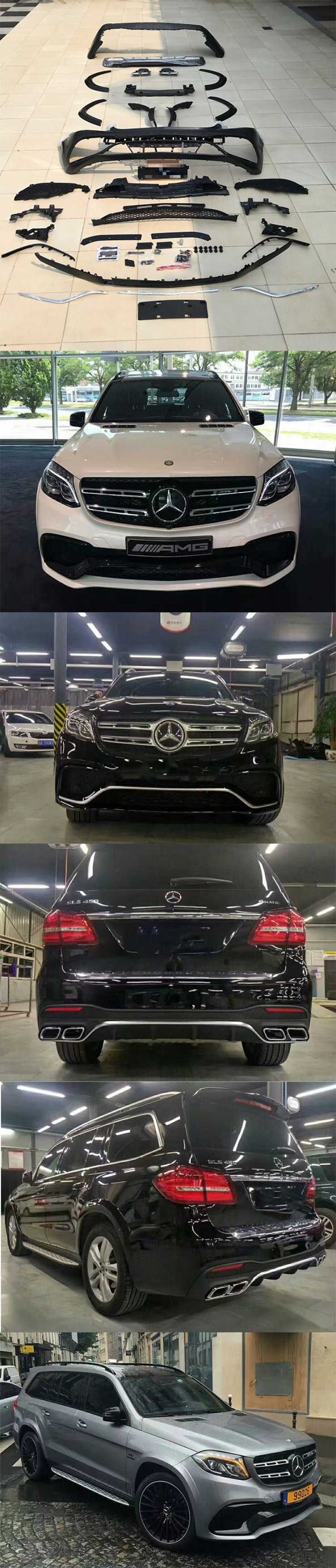 BODY KIT GLS X166 2016 MẪU GLS 63 AMG