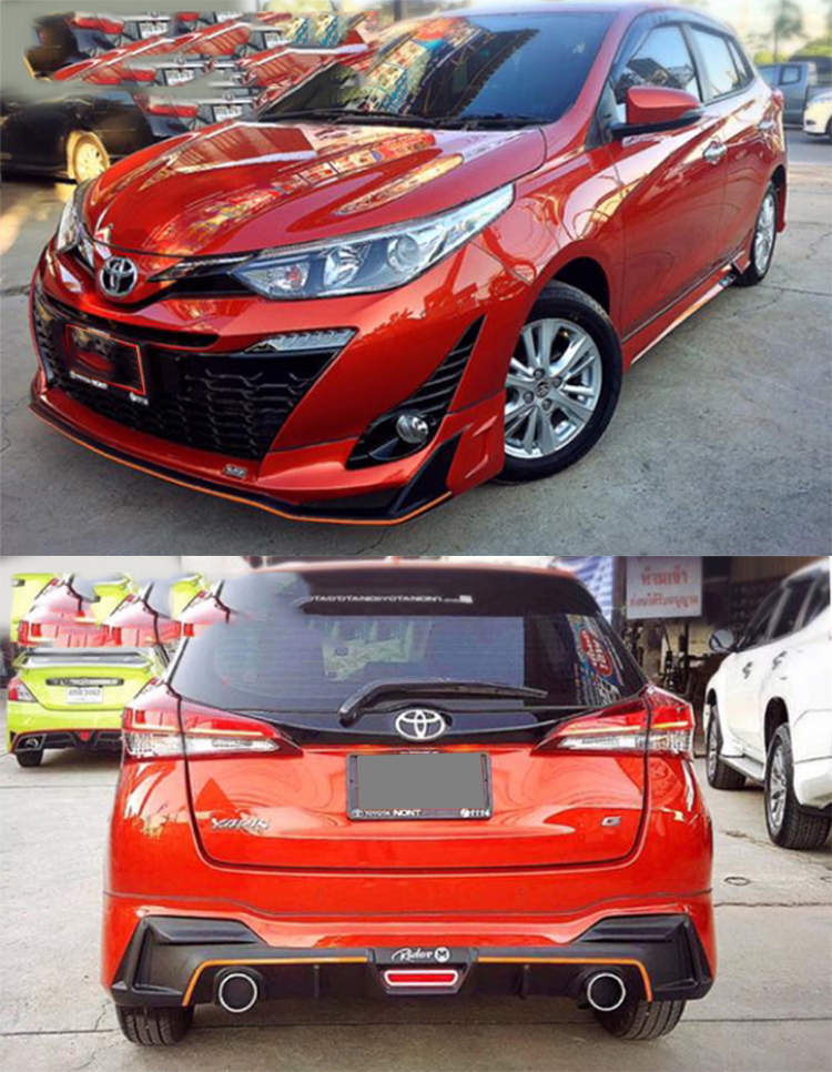 BODY LIP TOYOTA YARIS 2019 MẪU RIDER 2 V1