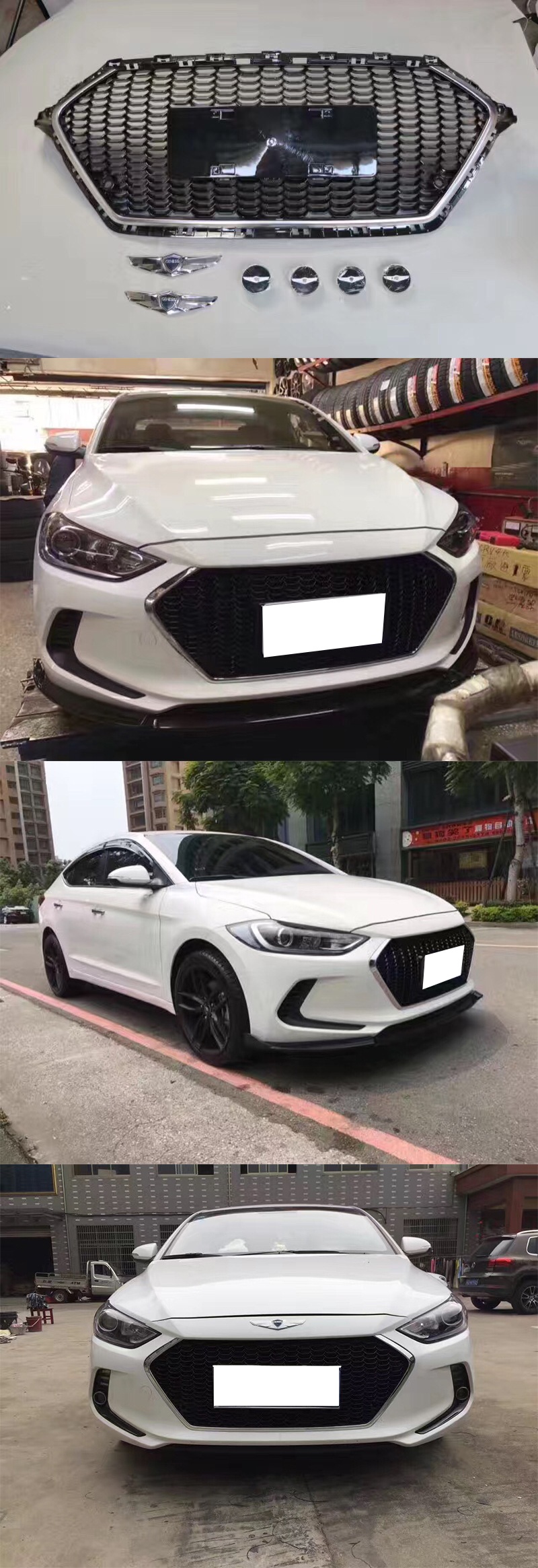 CALANG VÀ LOGO ĐỘ ELANTRA 2016 MẪU GENESIS