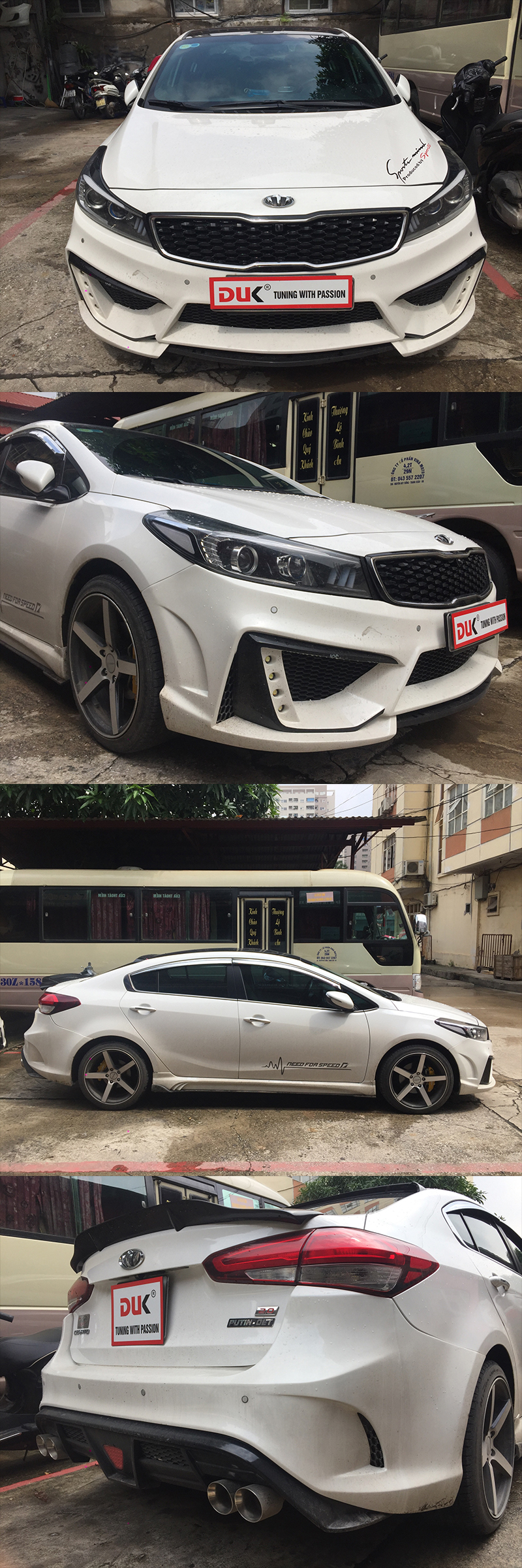 BODY KIT KIA CERATO 2016 MẪU SND