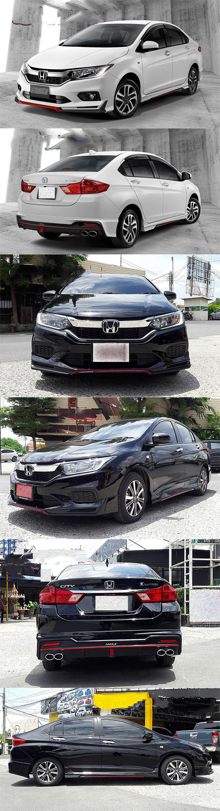 BODY LIP HONDA CITY 2017 MẪU I-MAX