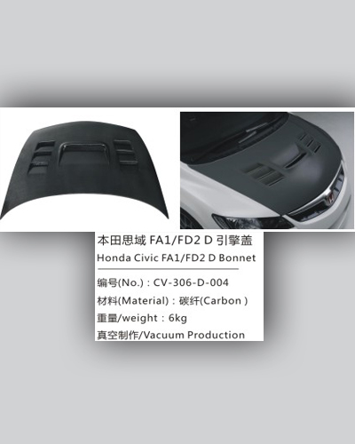 NẮP CAPO CARBON MẪU D CIVIC