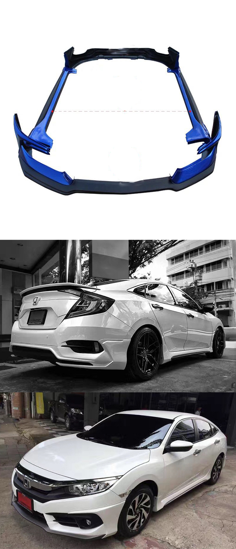 BODY LIP HONDA CIVIC 2017 MẪU NF