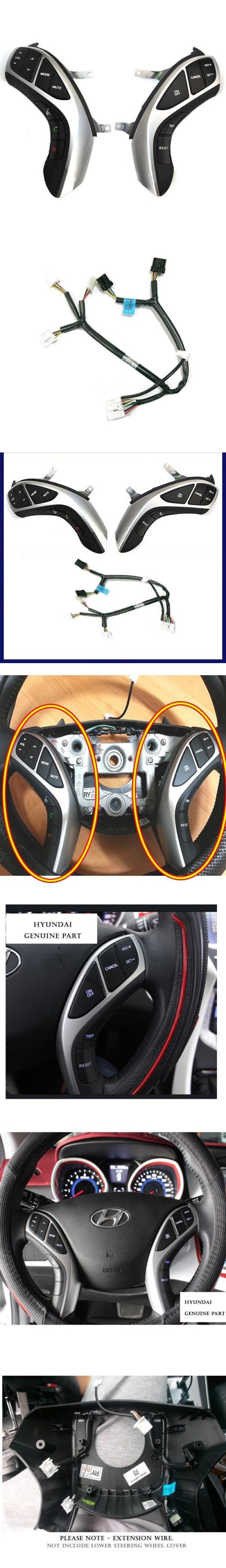 CỤM NÚT BỔ SUNG VÔ LĂNG TÍCH HỢP CRUISE CONTROL ELANTRA 2011-2015