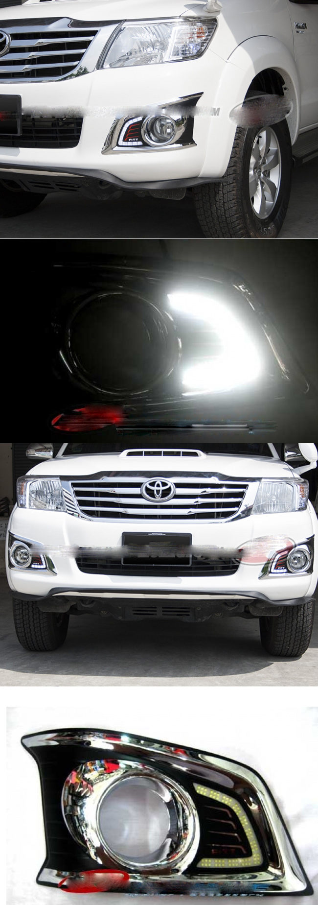 ĐÈN GẦM LED DRL HILUX 2012