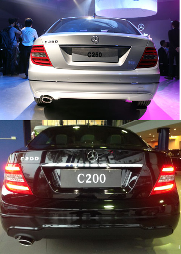 ĐÈN HẬU LED NGUYÊN BỘ C-CLASS 2012