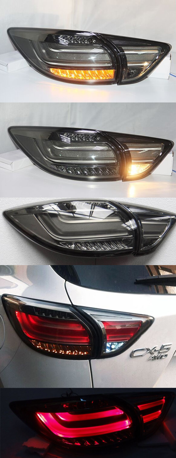 ĐÈN HẬU LED NGUYÊN BỘ CX5 CHÓA ĐEN MẪU BMW