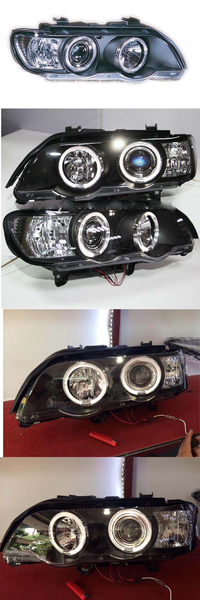 ĐÈN PHA LED BMW X5 1998~2004