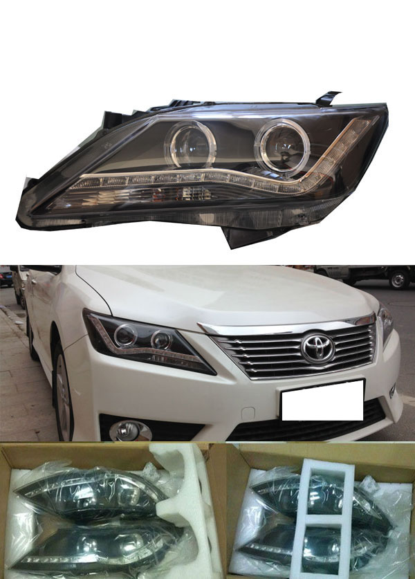 ĐÈN PHA LED NGUYÊN BỘ CẢ VỎ CAMRY 2012 MẪU YZ