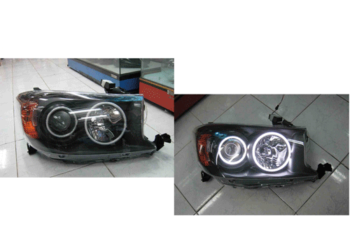 ĐÈN PHA LED NGUYÊN BỘ MẪU CCFL FORTUNER 2012