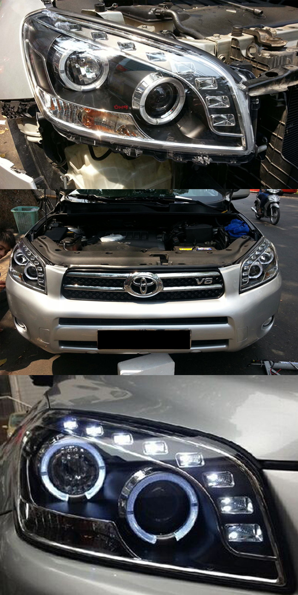 ĐÈN PHA LED NGUYÊN BỘ RAV4 2010 MẪU 4