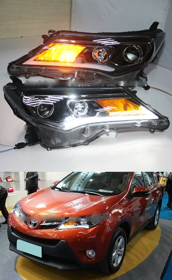 ĐÈN PHA LED NGUYÊN BỘ RAV4 2014 MẪU 3