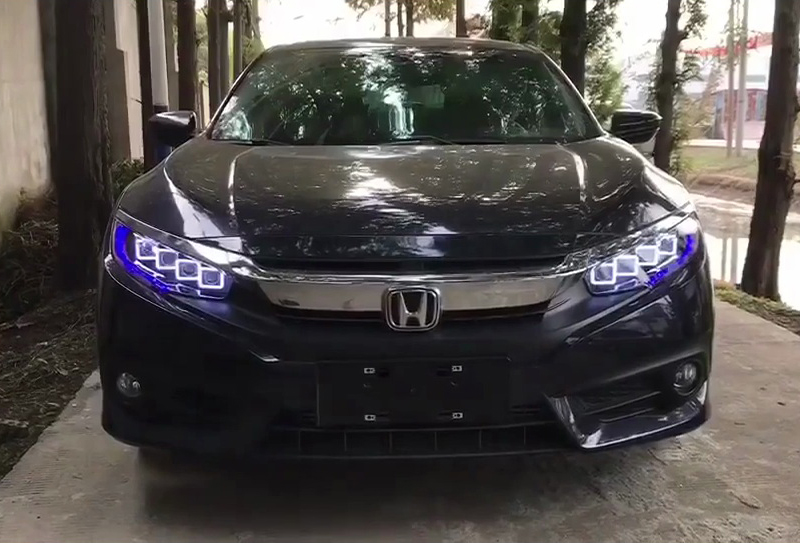 ĐÈN PHA LED ĐỘ HONDA CIVIC MẪU CHIRON