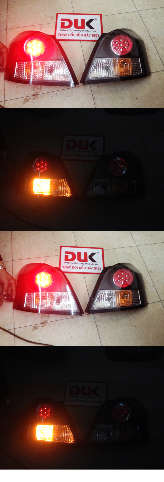 ĐÈN HẬU LED MẪU JUNYAN YARIS